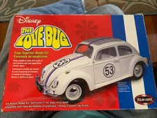 POLAR LIGHTS DISNEY HERBIE LOVE BUG SEALED MODEL New In Open Box