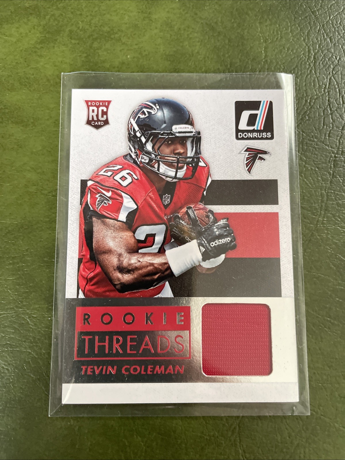 Tevin Coleman #DRT-TC 2015 Donruss Football Donruss Rookie Threads