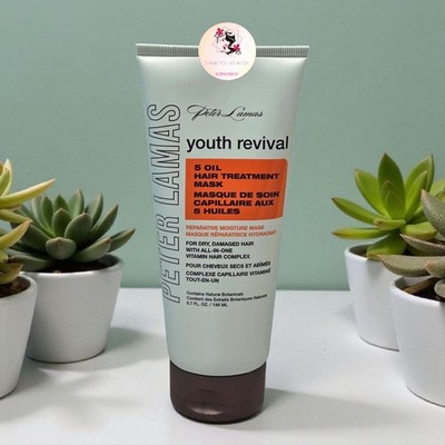Peter Lamas Youth Revival 5 Oil Hair Treatment Mask 6.7oz/198mL FULL SIZE SEALED