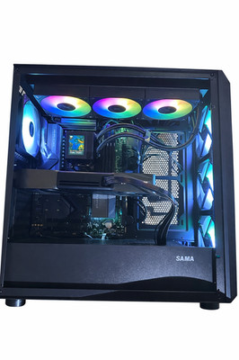 AMD Ryzen 9 9950X3D AI Workstation PC NVIDIA RTX 5090 64GB DDR5 4TB SSD WiFi 7