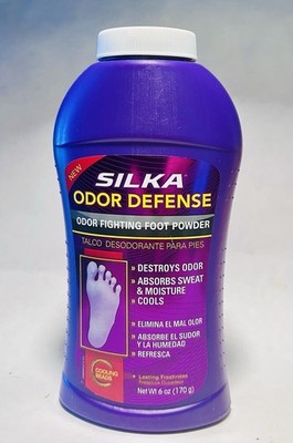 SILKA - Odor Defense Powder 6 Oz (1 Pack)