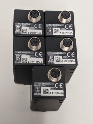 KEYENCE XG-H500M 11x 5MP Monochrome CCD Machine Vision Camera Lot of 5