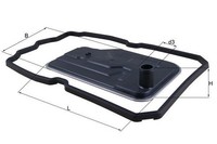 Knecht Hydraulikfilter, Automatikgetriebe HX 124D FüR MERCEDES-BENZ Puch