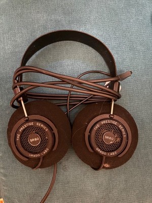 Vintage THE PRESTIGE SERIES SR60 Headphones made by Grado Labs, Work Well