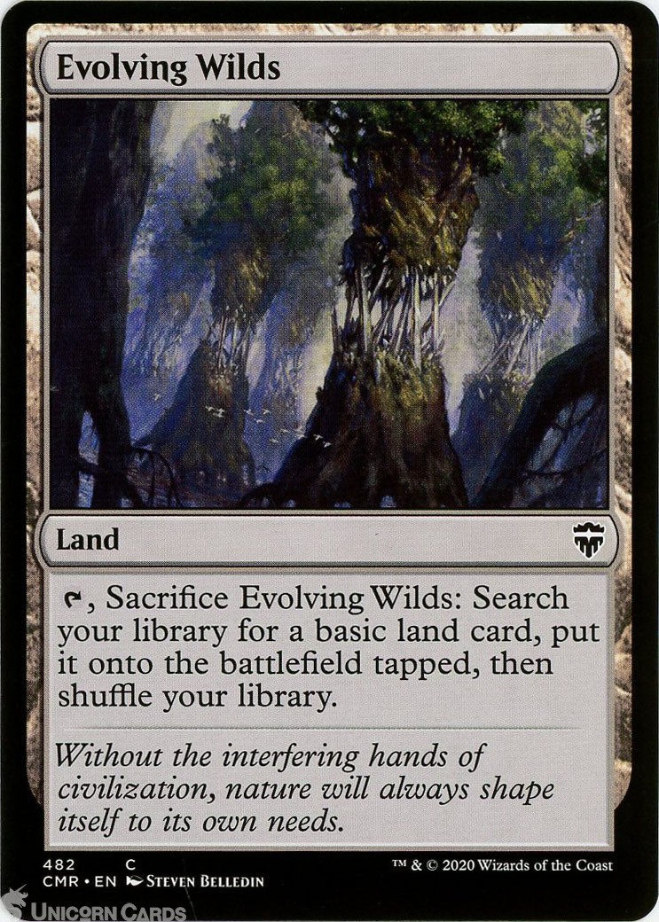Evolving Wilds Common  MTG Card :: :: Commander Legends Decks :: ::