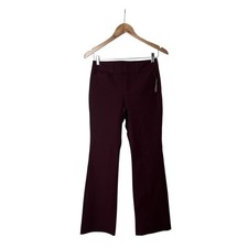 NWT Old Navy Maroon Womens High Rise Flare Pixie Pants 2 P 2P Petite