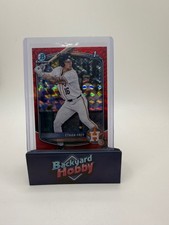 2025 Bowman Draft Ethan Frey #BDC-67 Red Geometric Refractor 5/5