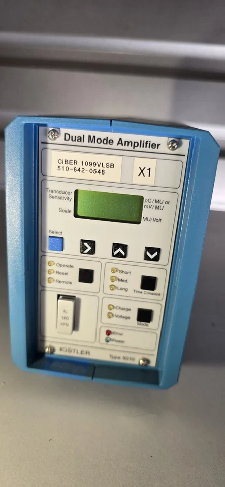 Kistler 5010B Dual Mode Amplifier Type 5010B – Charge / Voltage Piezo Signal X1 - Image 4 of 4
