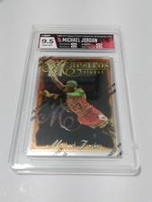 1996-97 TOPPS FINEST SILVER MAESTROS #127 MICHAEL JORDAN HGA9.5 POP1 W/COATING