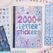 2000 Pcs Alphabet Sticker for Journaling,Fun Colorful Craft Letter Stickers f