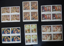 Romania Mi 2706-2711 ** Block of 4, SC 1995-2005 MNH, Painting
