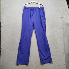 FIGS Women Scrub Pants L Purple Jogger 34" Inseam