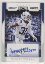 2017 Panini Playoff Rookie Signatures Kickoff 63/99 Quincy Wilson Auto 0c2