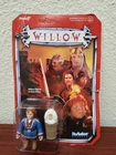 Rare Super7 ReAction Figures Willow Ufgood & Elora Danan Willow Action Figure