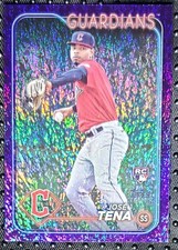 2024 Topps Series 2 Purple Holofoil JOSE TENA RC  /799  #678