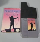 X-42 VINTAGE ORIGINAL NINTENDO NES GAME ROBIN HOOD PRINCE OF THIEVES W/ BOX