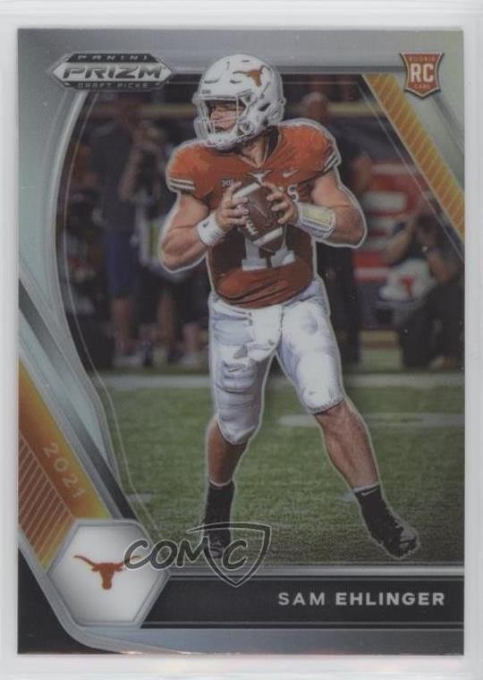 2021 Panini Prizm Draft Picks Silver Prizm Sam Ehlinger #131 Rookie RC 05x0