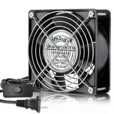 AC Axial Muffin Fan 120mm x 38mm 120V Dual Ball Bearing