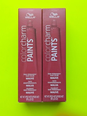 Wella Color Charm Paints Semi-Permanent Hair Color (2 oz) - Mauve - Lot of 2
