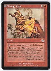 Flaring Pain 89/143 Judgment Magic: The Gathering Common