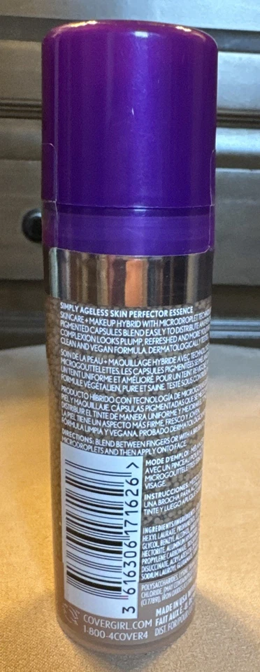 Covergirl Simply Ageless Skin Perfector Essence Hydro 1 Fl. oz Medium-Olive 45 - Image 3 of 4