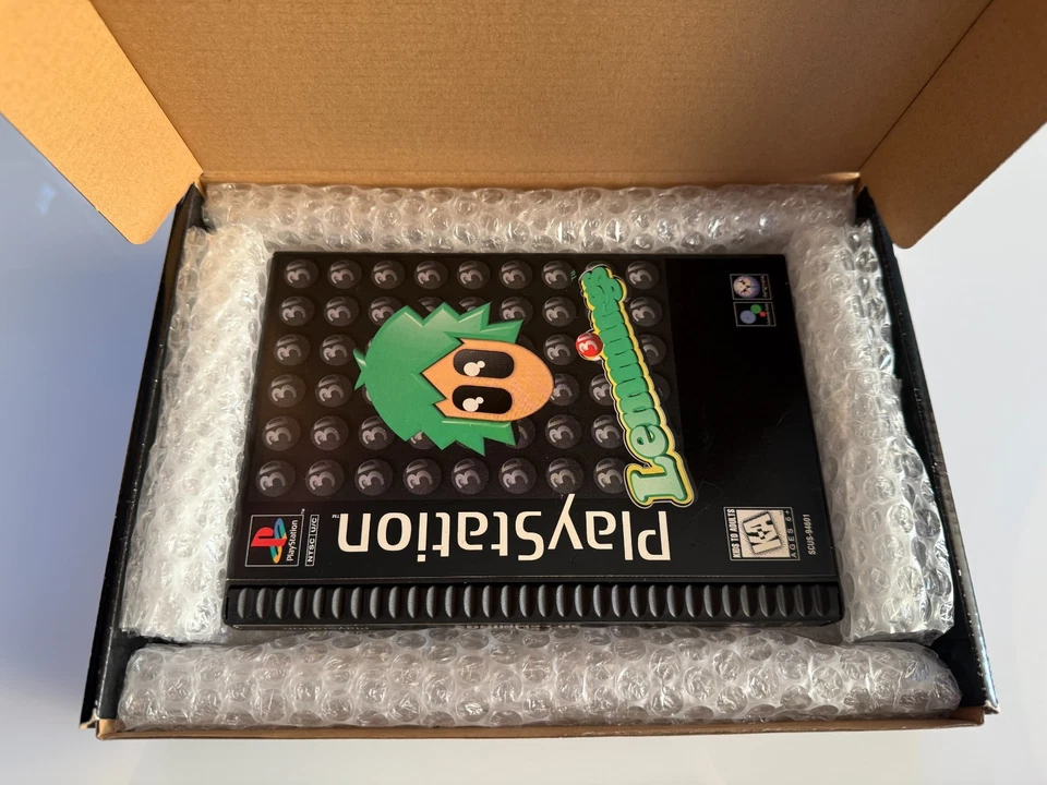 3D Lemmings PS1 Long Box - NTSC-U/C USA VGC CIB with Reg - Tracked - Image 3 of 4