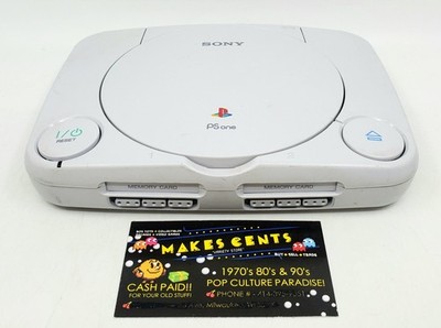Sony Playstation 1 - PSOne Slim Console PS1 System Only AS-IS - READ!