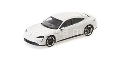 Minichamps 410068476 1/43 PORSCHE TAYCAN TURBO S 2020 WHITE METALLIC 1:43 New