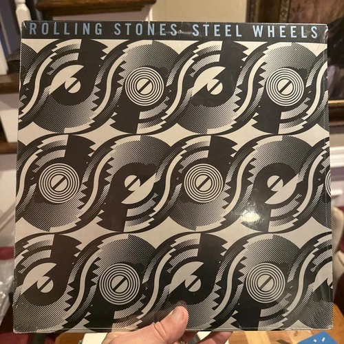 Steel Wheels (US) 1989 1st Press Vinyl LP - The Rolling Stones (OC 45333) Sealed