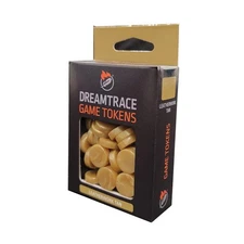 Ghost Galaxy Dice & Supplies Gaming Tokens - Leatherwork Tan New