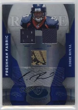 2008 Leaf Certified Materials Freshman Fabric Eddie Royal Rookie Auto RC 0m0