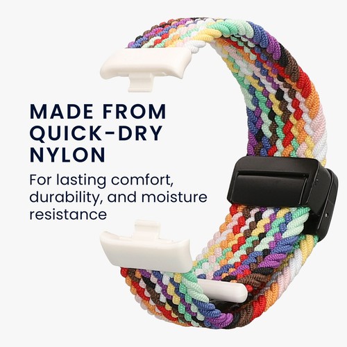 2x Zamienna bransoletka do zegarka Xiaomi Redmi 4 Band 8 Pro Band 9 Pro Nylon Bransoletka - Zdjęcie 5 z 8
