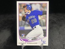 NOLAN ARENADO 2013 TOPPS SERIES UPDATE #US259 BASE ROOKIE / COLORADO ROCKIES