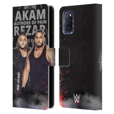 OFFICIAL WWE AUTHORS OF PAIN (AOP) LEATHER BOOK WALLET CASE FOR OPPO PHONES