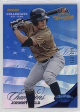 2013 USA Baseball Champions Certified National Team Mirror Blue Johnny Field uk2