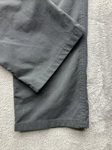 Carhartt Pants Mens 32x32 Gray Relaxed Ripstop Rugged Flex Carpenter Workwear - Picture 9 of 11