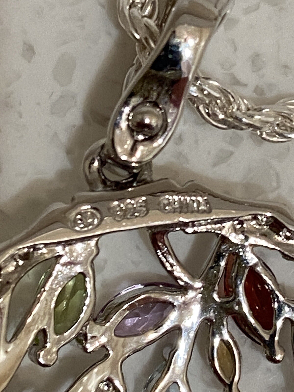 Ross Simons EA Sterling Silver 925 Multicolored G… - image 19