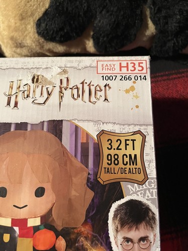 HALLOWEEN HARRY POTTER HERMIONE GRANGER 3.2’ TALL AIRBLOWN INFLATABLE LED H35 - Picture 6 of 8