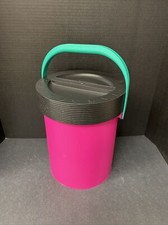 Vintage Caboodles Bucket Shower Caddy Pail with Lid Dorm
