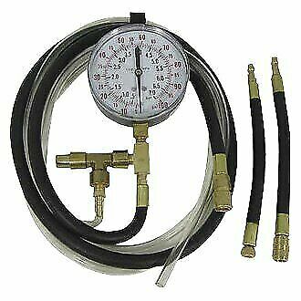 Lang Tools TU-469 Fuel Injection Pressure Tester with Schrader Adapters