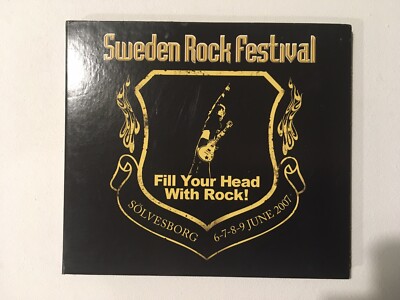 Sweden Rock Festival 2007 CD. Inc, Helix Bonafide Annihilator Talisman Sabaton