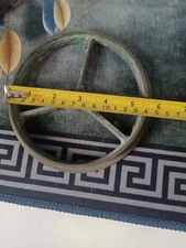 Tiffany lamp bronze accessories pulley wheel（ USA tax-exempt.）