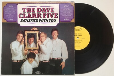LP THE DAVE CLARK FIVE ZUFRIEDEN MIT DIR USA 1966