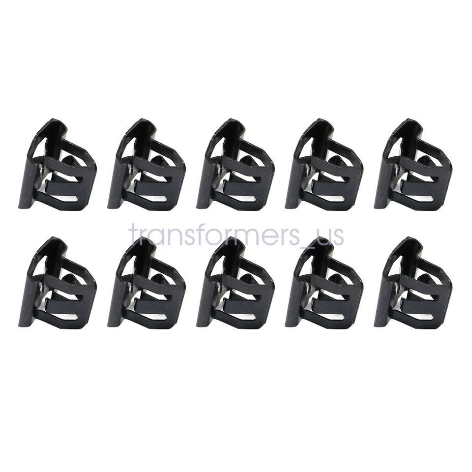 10 peças para 1999-2005 GMC Sierra Envoy Cadillac Escalade clipes de tampa de para-choque dianteiro - Imagem 3 de 4