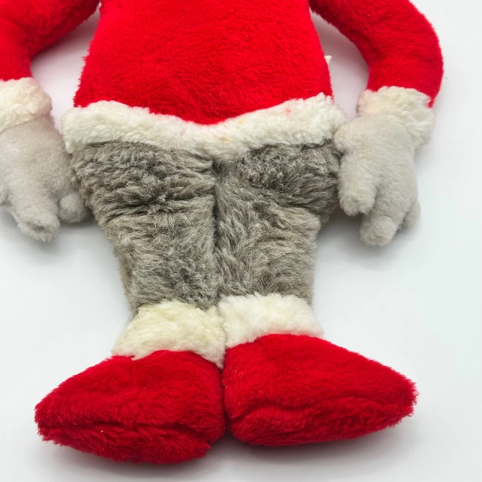 Juguete de peluche Dr. Seuss Grinch 1979 vintage Eden Toys dos caras Foto 4 de 4