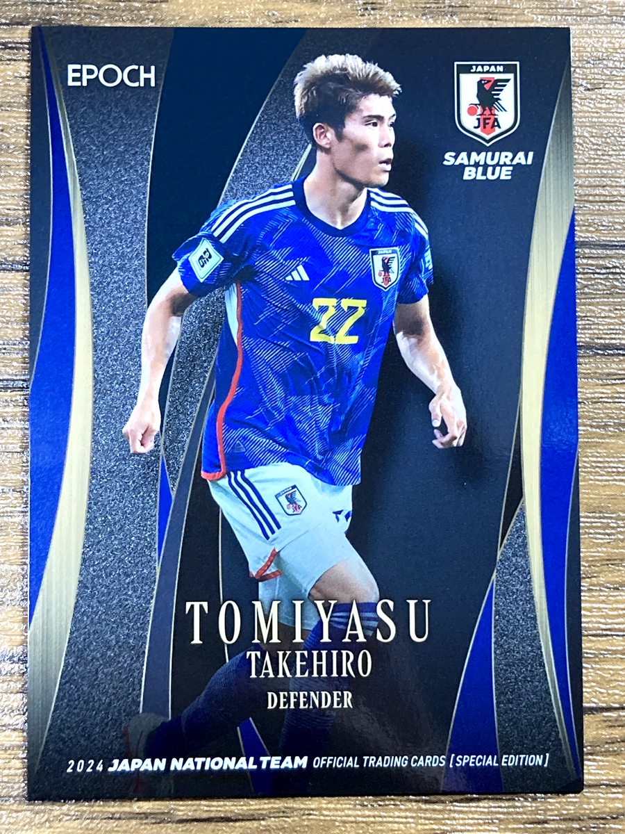 Samurai Blue Japan National Team Soccer Card Epoch 2024 No.9