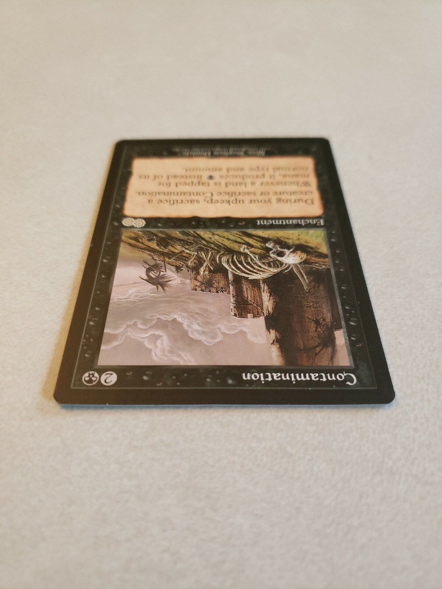 MTG Contamination Urza's Saga 123/350 Rare Near Mint Unplayed