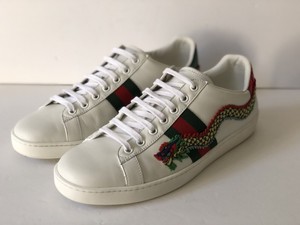 gucci ace embroidered dragon