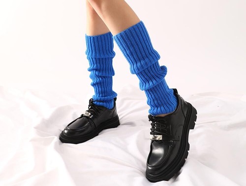 Women's Knitted Leg Warmers 16 Inch Neon Party Dance Sports Fitness Accessories - 第 4/7 張圖片