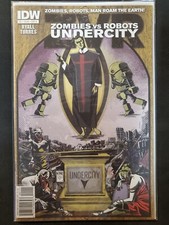 Zombies vs Robots Undercity #1 A Cover IDW VF/NM Comics Book